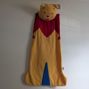 Vtg Kids Disney Winnie the Pooh Tummy Time Nap Blanket With Pillow